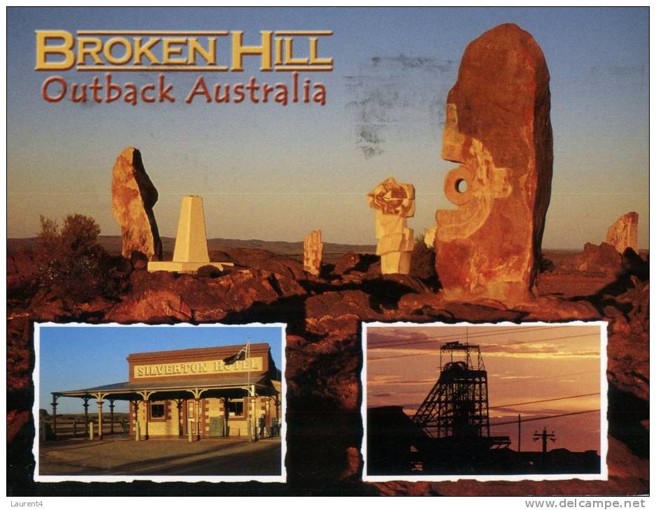 (768) Australia - NSW - Broken Hill  Stone Art - Broken Hill