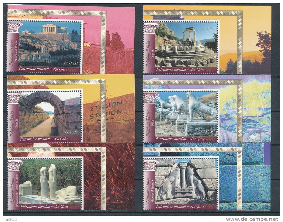 UN Geneva 2004 Michel # 497-502, MNH ** - Ungebraucht