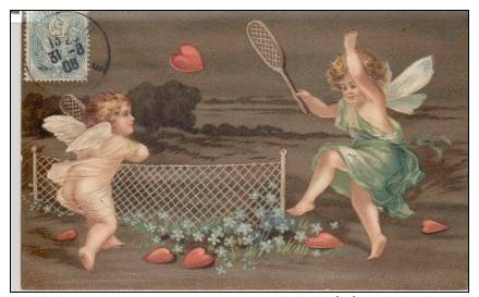 ENFANTS   AU  TENNIS - Tennis