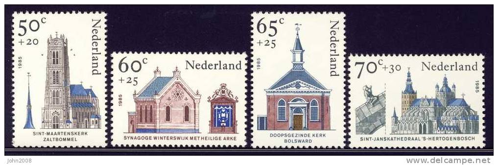 Niederlande / Netherlands 1985 : Mi 1266A/1269A *** - Sommermarken / Summer Stamps - Nuevos