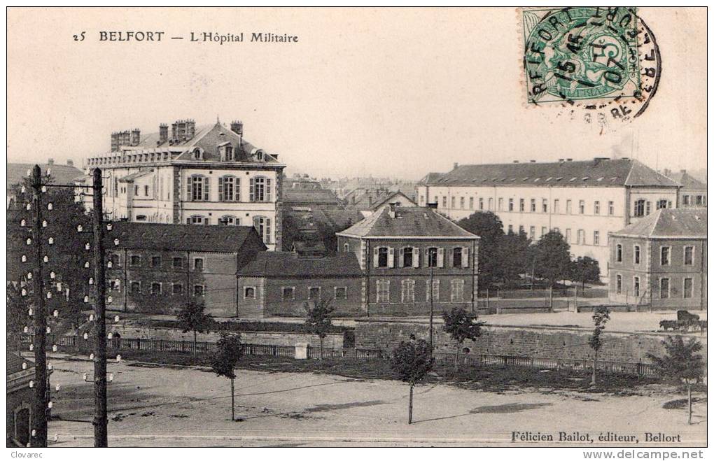 BELFORT " L'hopital Militaire" - Belfort - Ville