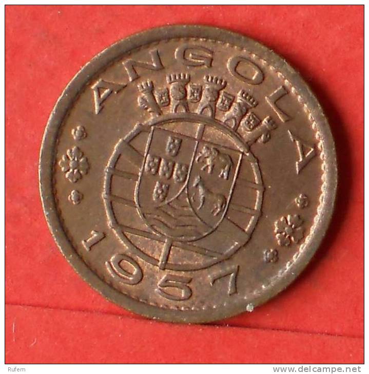 ANGOLA  50  CENTAVOS  1957   KM# 75  -    (1440) - Angola