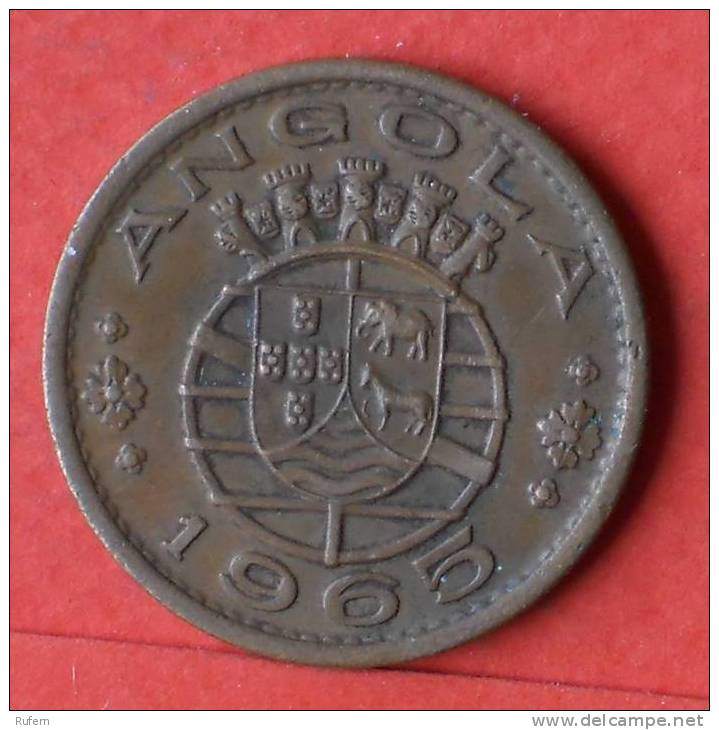 ANGOLA  1  ESCUDOS  1965   KM# 76  -    (1448) - Angola