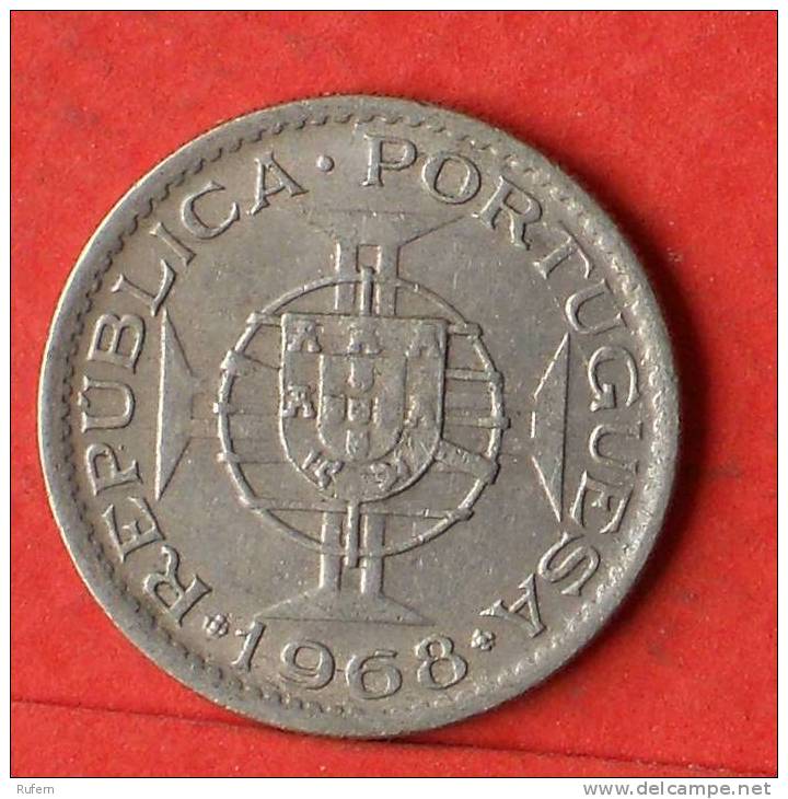 ANGOLA  2,5  ESCUDOS  1968   KM# 77  -    (1455) - Angola