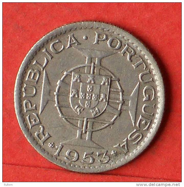 ANGOLA  2,5  ESCUDOS  1953   KM# 77  -    (1456) - Angola