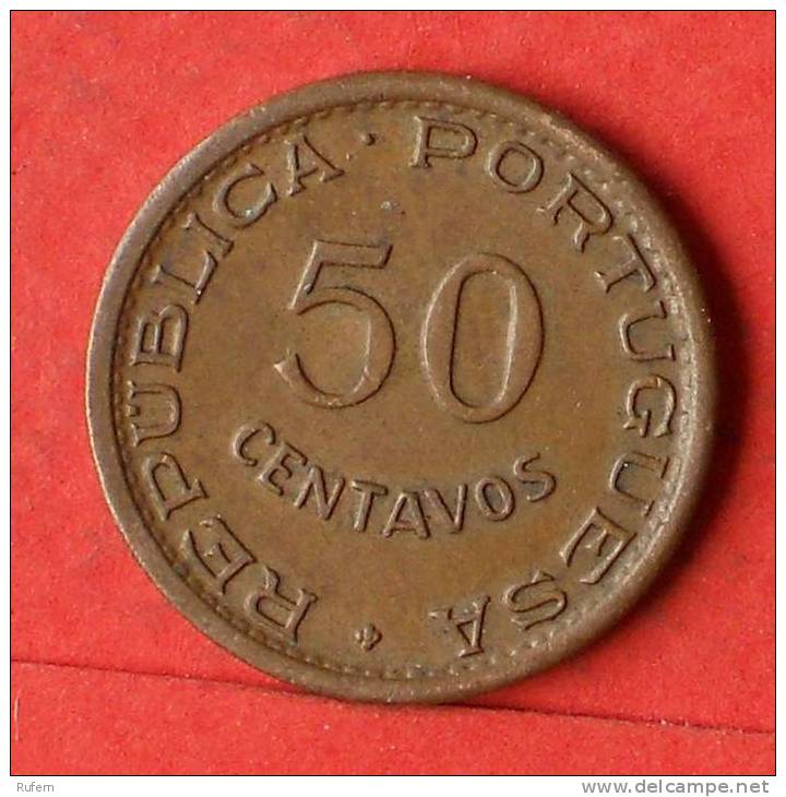 MOZAMBIQUE  50  CENTAVOS  1957   KM# 81  -    (1467) - Mozambique