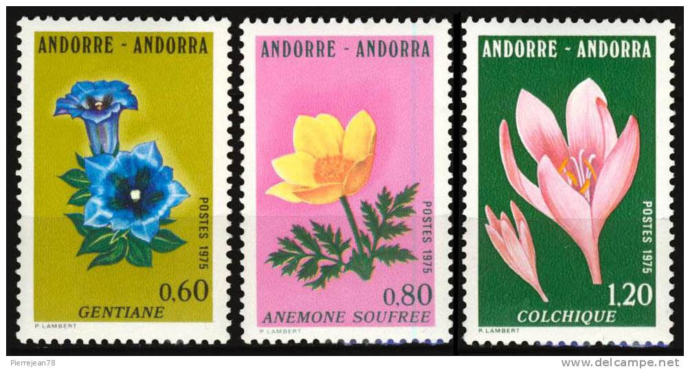 ANDORRE FRANCAIS  245  246  247  1975 - Other & Unclassified