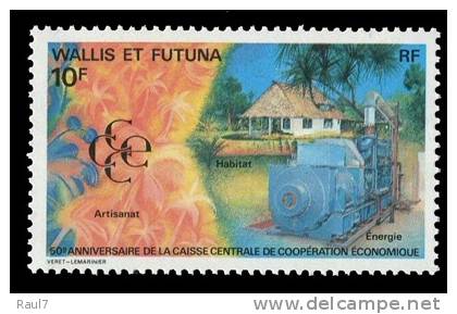 Wallis Et Futuna 1991 - CCCE - 1v Neufs // Mnh - Ongebruikt