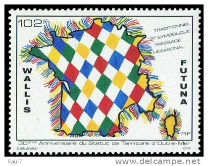 Wallis Et Futuna 1991 - 30e Ann Statut TOM - 1v Neufs // Mnh - Unused Stamps