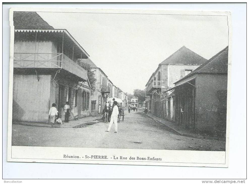 Réunion.Carte Reproduction.Saint Pierre - Saint Pierre