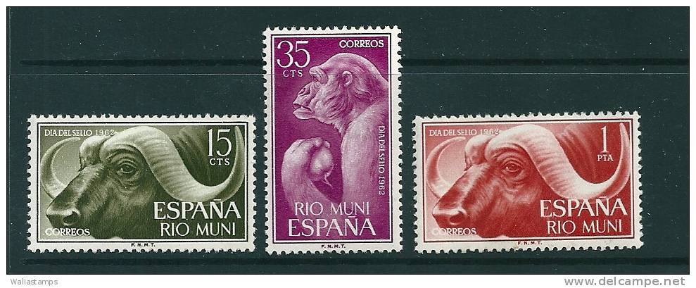 Rio Muni 1962 SG 32-4 MNH** - Rio Muni