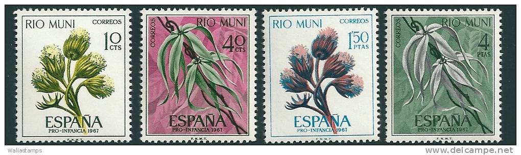 Rio Muni 1967 SG 76-9 MNH** - Rio Muni