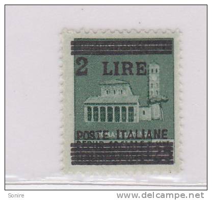 ITALIA-LUOGOTENENZA 1945-VARIETA´ DI SOPRASTAMPA 525G SASSONE--NUOVO MNH** - Mint/hinged