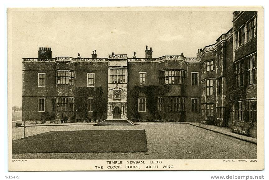 LEEDS : TEMPLE NEWSAM - THE CLOCK COURT, SOUTH WING - Leeds