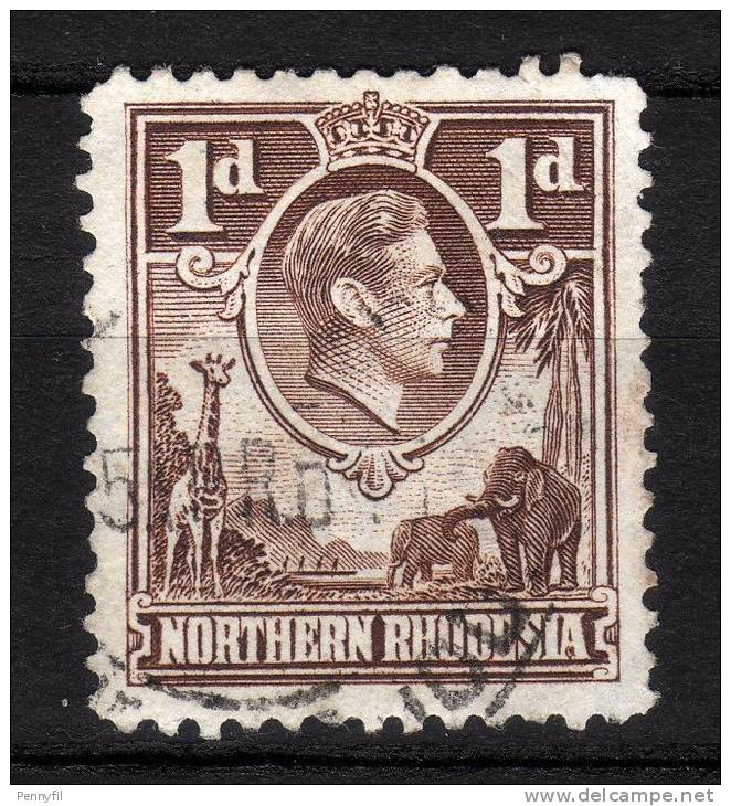 NORTHERN RHODESIA - 1938/41 YT 26 USED - Rhodésie Du Nord (...-1963)