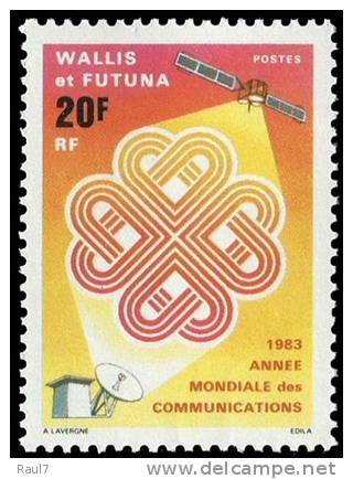 Wallis Et Futuna 1983 - Année Mondiale Des Télécommunications - 1v Neufs // Mnh - Neufs