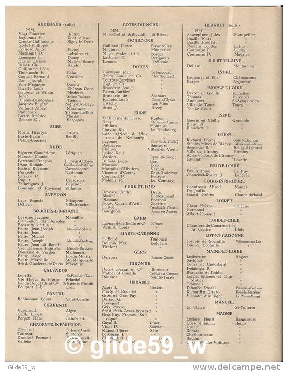 Liste Installateurs France Et Etranger - Société Des Forges De Milourd - ANOR - La Source - Abreuvoir Automatique Hygién - Agricultura