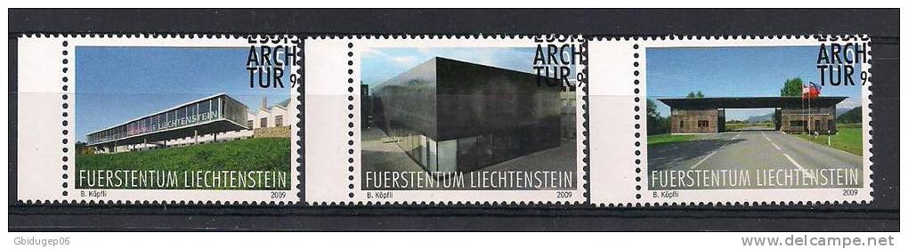 YT N° 1474-1475-1476 - Oblitéré - Architecture Moderne - Used Stamps