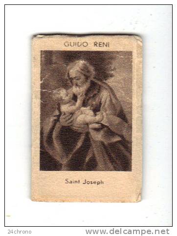 Calendrier De 1945: Guido Reni, Saint Joseph (13-618) - Small : 1941-60