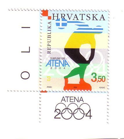 OLYMPIC GAMES Athens 2004. Greece ( Croatia MNH** ) Jeux Olympiques Olympia Olympics Olimpiadi Juegos Olimpicos - Summer 2004: Athens