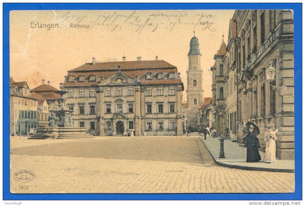 Deutschland; Erlangen; Rathaus; 1908 - Erlangen