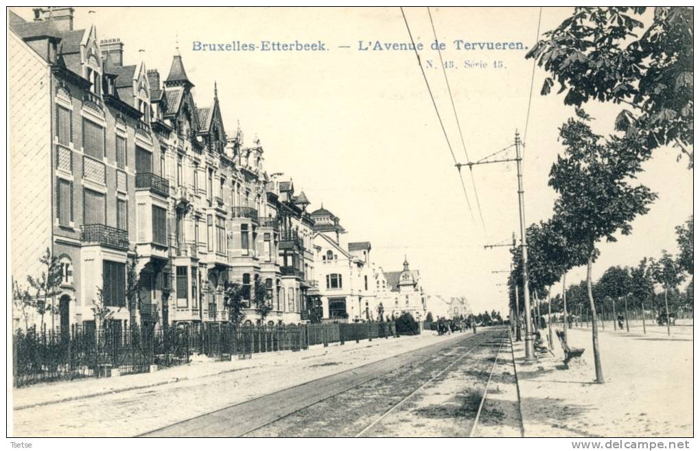 Etterbeek - L'Avenue De Tervueren  ( Voir Verso ) - Etterbeek