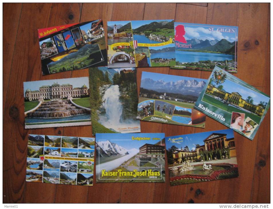 Lot De 10 Cartes D´ AUTRICHE - 5 - 99 Cartes