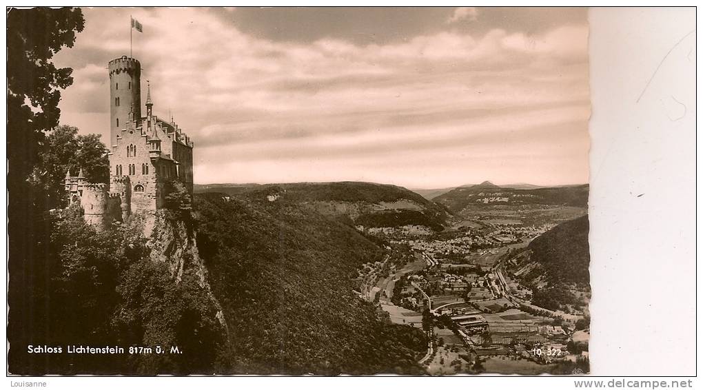 13 / 3 / 22 - SCHLOSS  LICHTENSTEIN - CPSM - Reutlingen