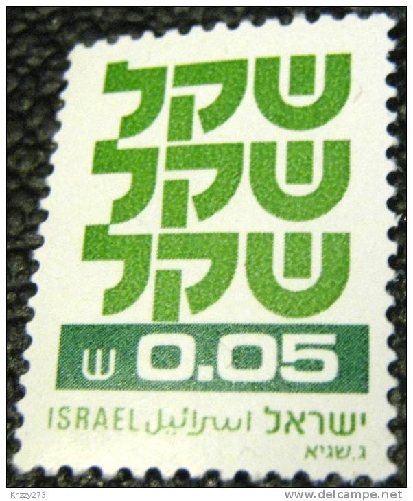 Israel 1980 The Shekel 0.05 - Mint - Ongebruikt (zonder Tabs)