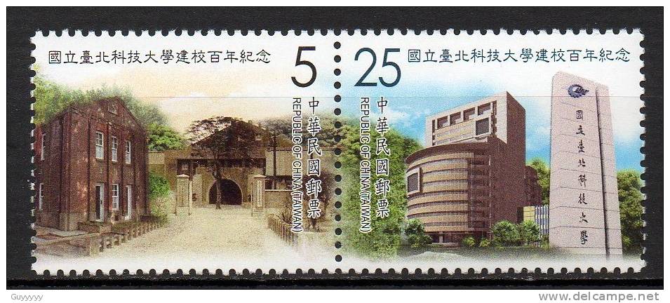 Chine - China - Formose - Taiwan - 2010 - Yvert N° 3318 à 3319 ** - Unused Stamps