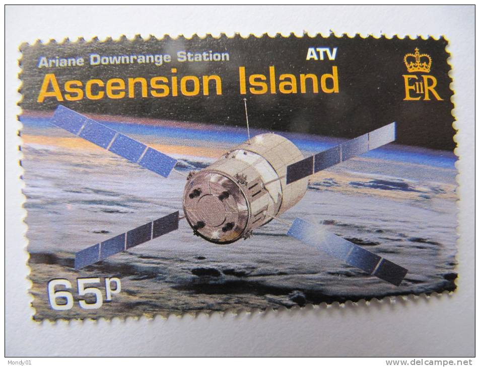 2-1548 Fusée Ariane 5 Lanceur Space Espace Satellite Station Downrange Kourou Brazil Gabon Kenya Ascension Island - Oceania