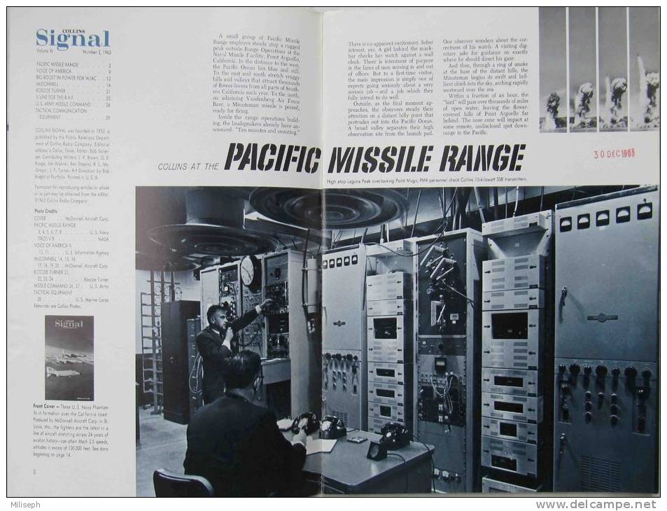 Magazine COLLINS SIGNAL - Summer 1963 - N°2 -     (3112) - Aviation