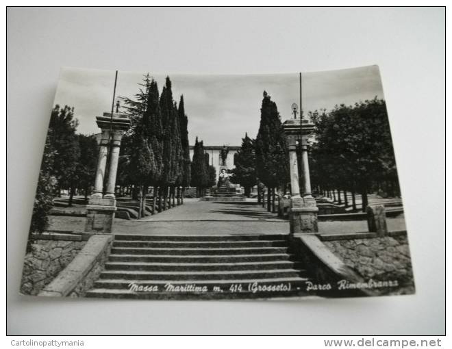 Monumento Ai Caduti Parco Rimenbranza Massa Marittima Grosseto - War Memorials