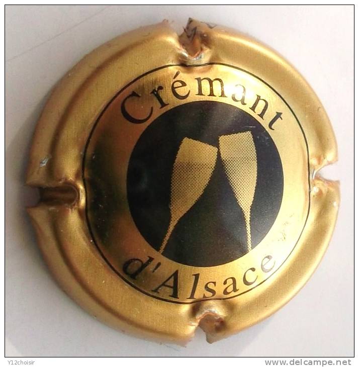 CAPSULE MUSELET CREMANT D ALSACE NO CHAMPAGNE - Other & Unclassified