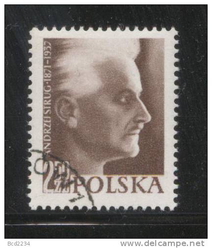 POLAND 1957 ANDRZEJ STRUGA USED Socialist Politician Freemason Publicist Independence Freedom Fighter - Freemasonry