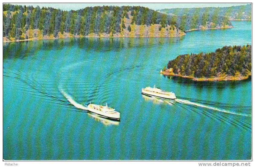 B.C. Ferries - Victoria British Columbia B.C. - Boat Bateau Ferry - VG Condition - 2 Scans - Victoria