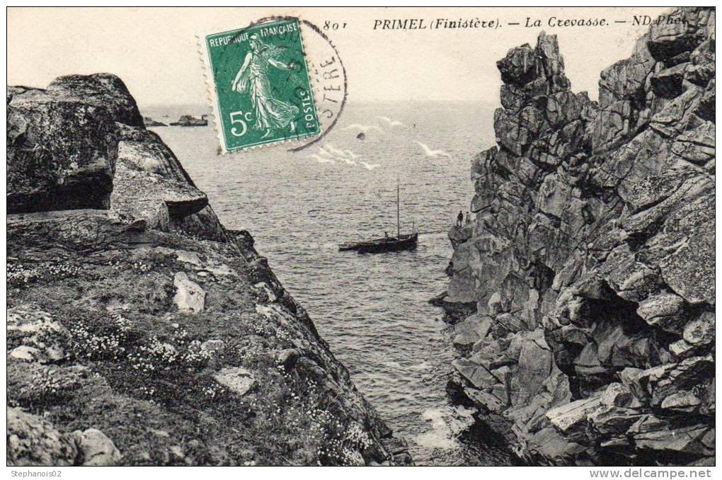 29.Finistere.Primel.La Crevasse - Primel