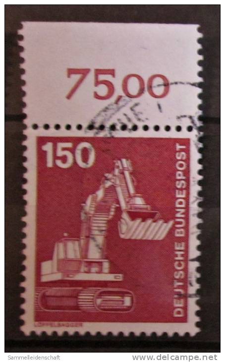 Briefmarke BRD 150 Pf. 1979 Michel 992 Mit Rand Industrie Technik Freimarke. - Gebraucht