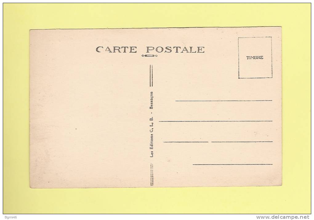 *  CPA..( Dépt.25 )..PONT De ROIDE : Le Fourneau..Scan E - ( 2 Scans ) - Andere & Zonder Classificatie