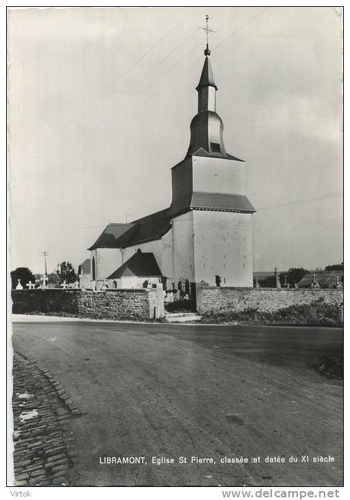 Libramont  :  Eglise St. Pierre  (  Grand Format ) - Libramont-Chevigny