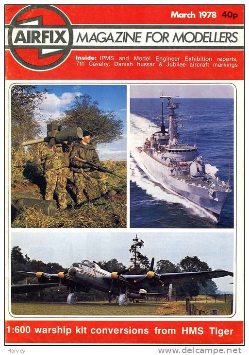 Airfix Magazine March 1978 - Gran Bretagna