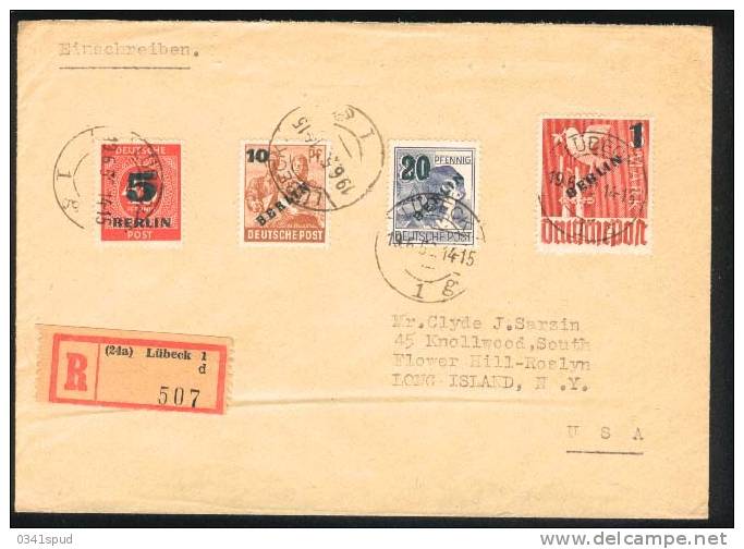 1950  Allemagne Germany Germania  Berlin - Lettres & Documents