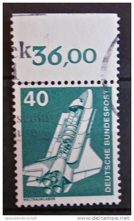 Briefmarke BRD 40 Pf. 1975 Michel 850 Mit Rand Industrie Technik Freimarke. - Used Stamps