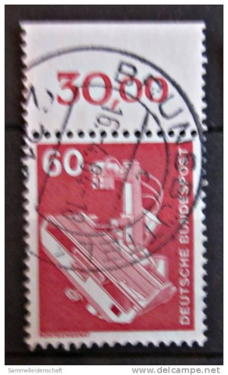 Briefmarke BRD 60 Pf. 1978 Michel 990 Mit Rand Industrie Technik Freimarke. - Gebraucht