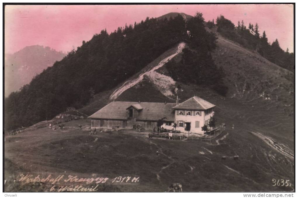 Kreuzegg - St. Peterzell  Bütschwil - Bütschwil-Ganterschwil