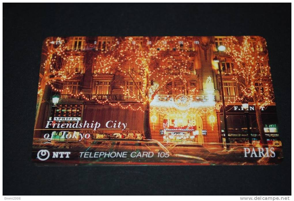 JAPAN  Telefonkarte   Gebraucht   Friendship City Of TOKYO - Giappone
