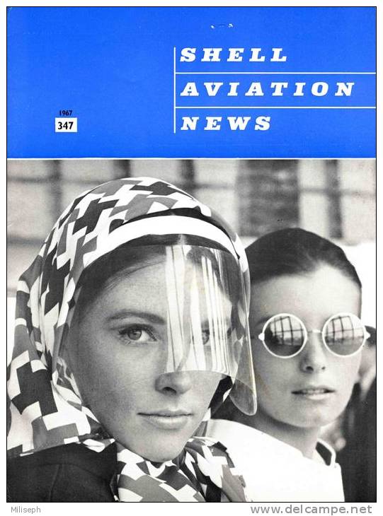 Magazine SHELL AVIATION NEWS - N° 347 - +/- 1965 - IJSSELMEER Pays Bas  (3116) - Fliegerei