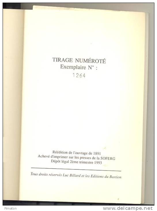 L'ALLIER  Par  I.A  . RAYEUR , Livre Numéroté De 290 Pages - Bourbonnais