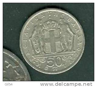 GRECE Greece - 50 LEPTA - 1966  - Peib5308 - Greece