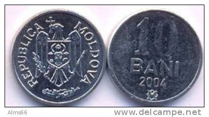 Moldova 10 Bani 2004 XF+ - Moldawien (Moldau)